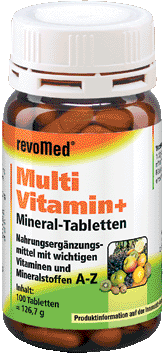Multivitamin + Mineral-Tabletten